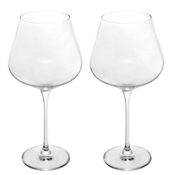 Conjunto 2 Taças de Vinho Cristal Elegance 880ml Lyor