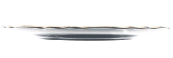 Sousplat Patinado Plástico Moon Bege Lyor - Imagem 2