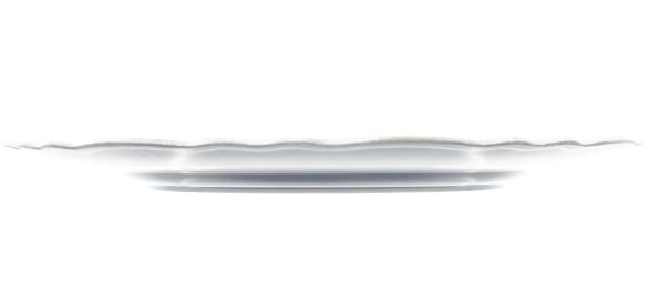 Sousplat Patinado Plástico Moon Branco Lyor - Imagem 2