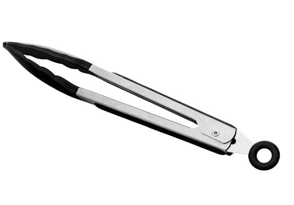 Conjunto 5 Utensílios para Cozinha de Silicone + Suporte Preto Lyor - Imagem 3