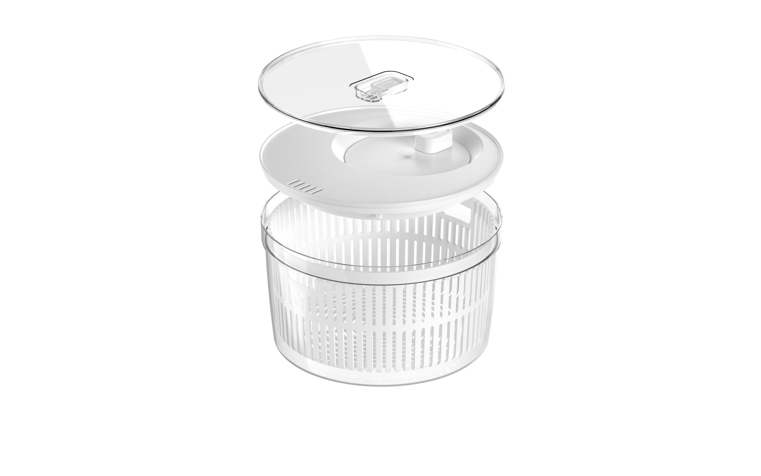 Conjunto Secador e Organizador Clear Fresh Natural Martiplast