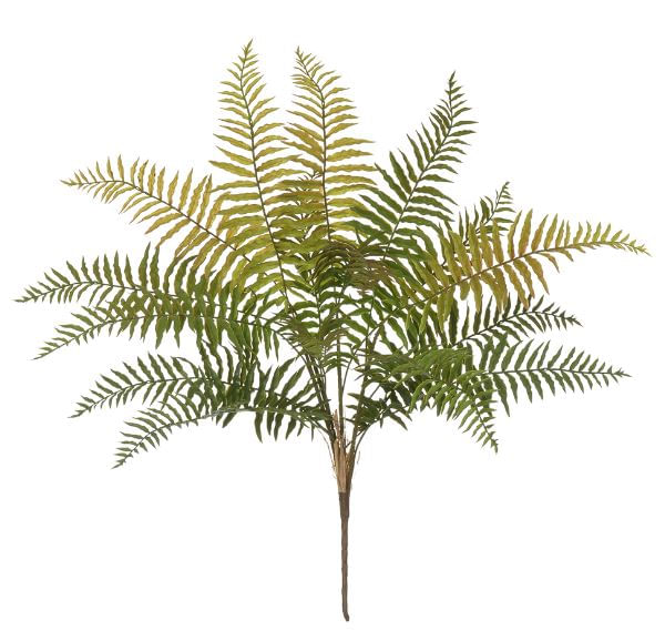 Samambaia 68cm Verde Outono Flor Arte