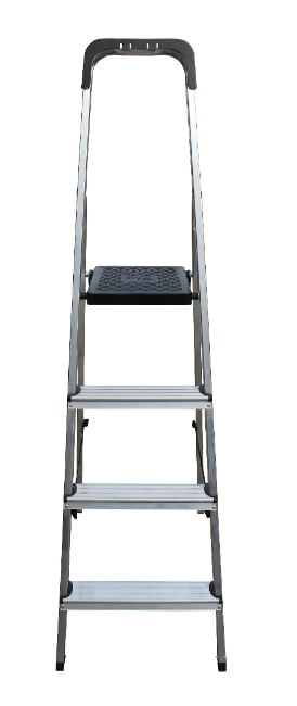Escada Doméstica Pro Alumínio 4 Degraus Botafogo - Imagem 3