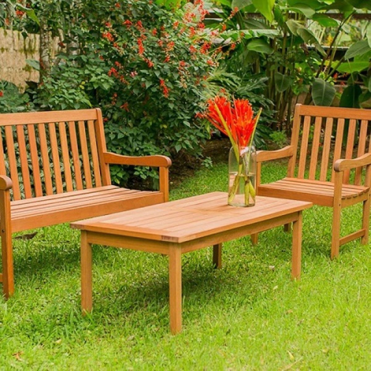 Mesa de Centro Ipanema 120x60cm de Madeira Butzke - Imagem 2