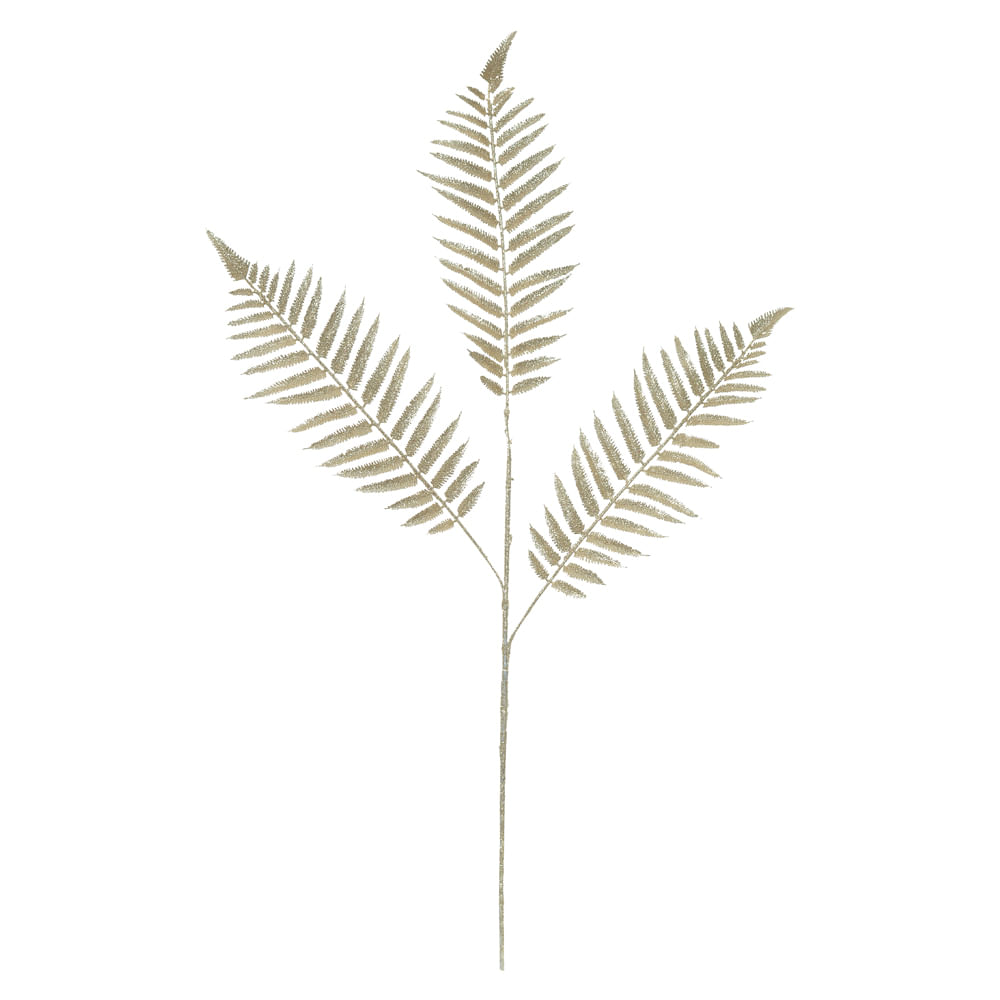 Complemento Folha Matte Natal Dourado Florarte