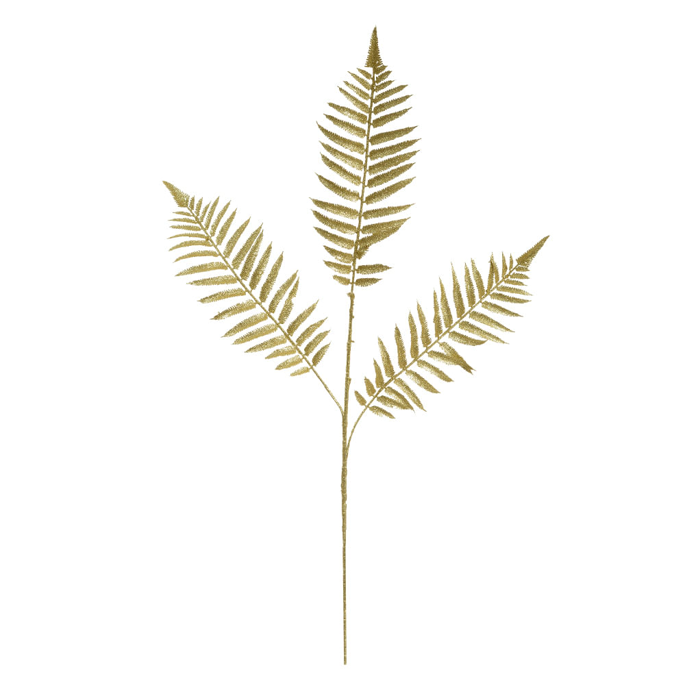 Complemento Folha Natal Dourado Florarte