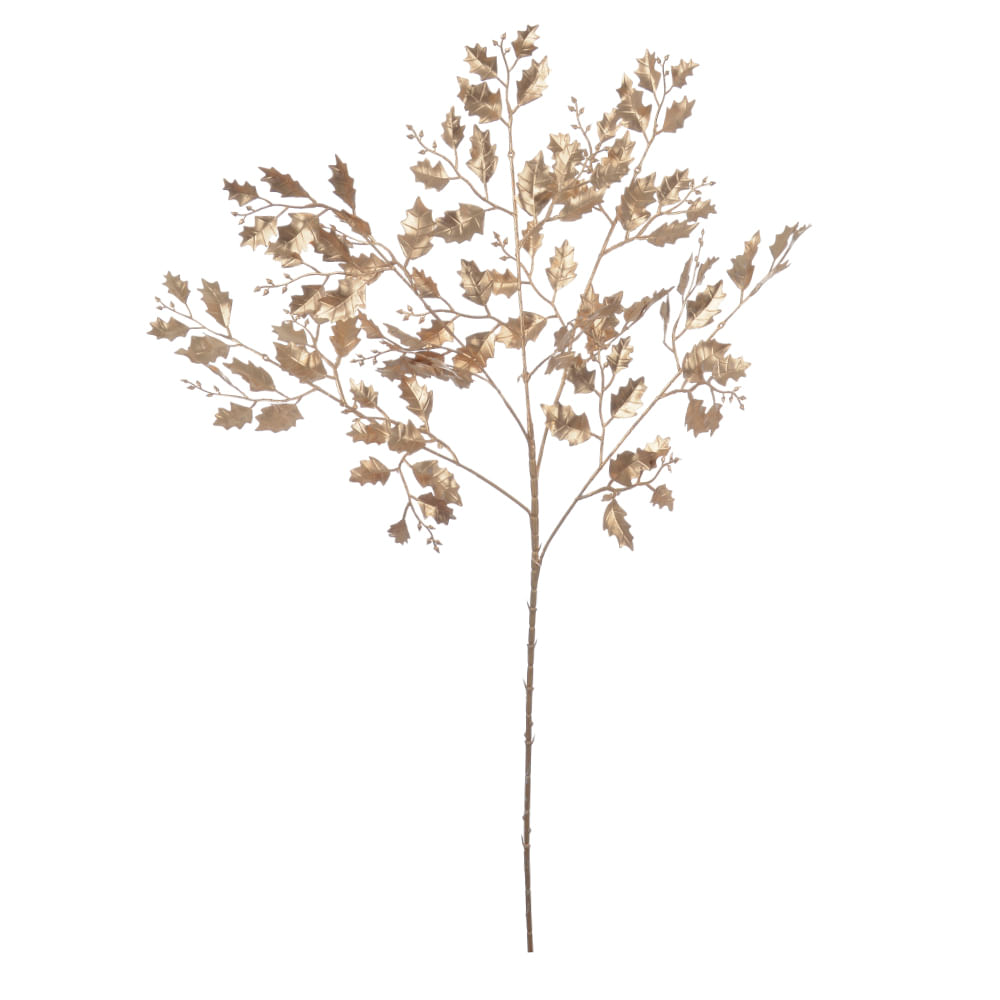 Complemento Holly Matte 92cm Dourado Florarte