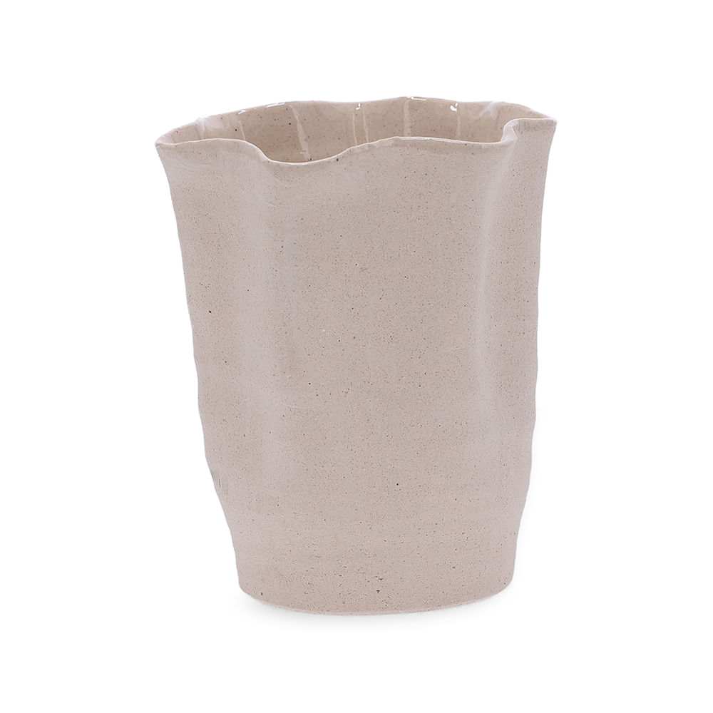 Vaso 20x16cm Cinza Mart Presentes