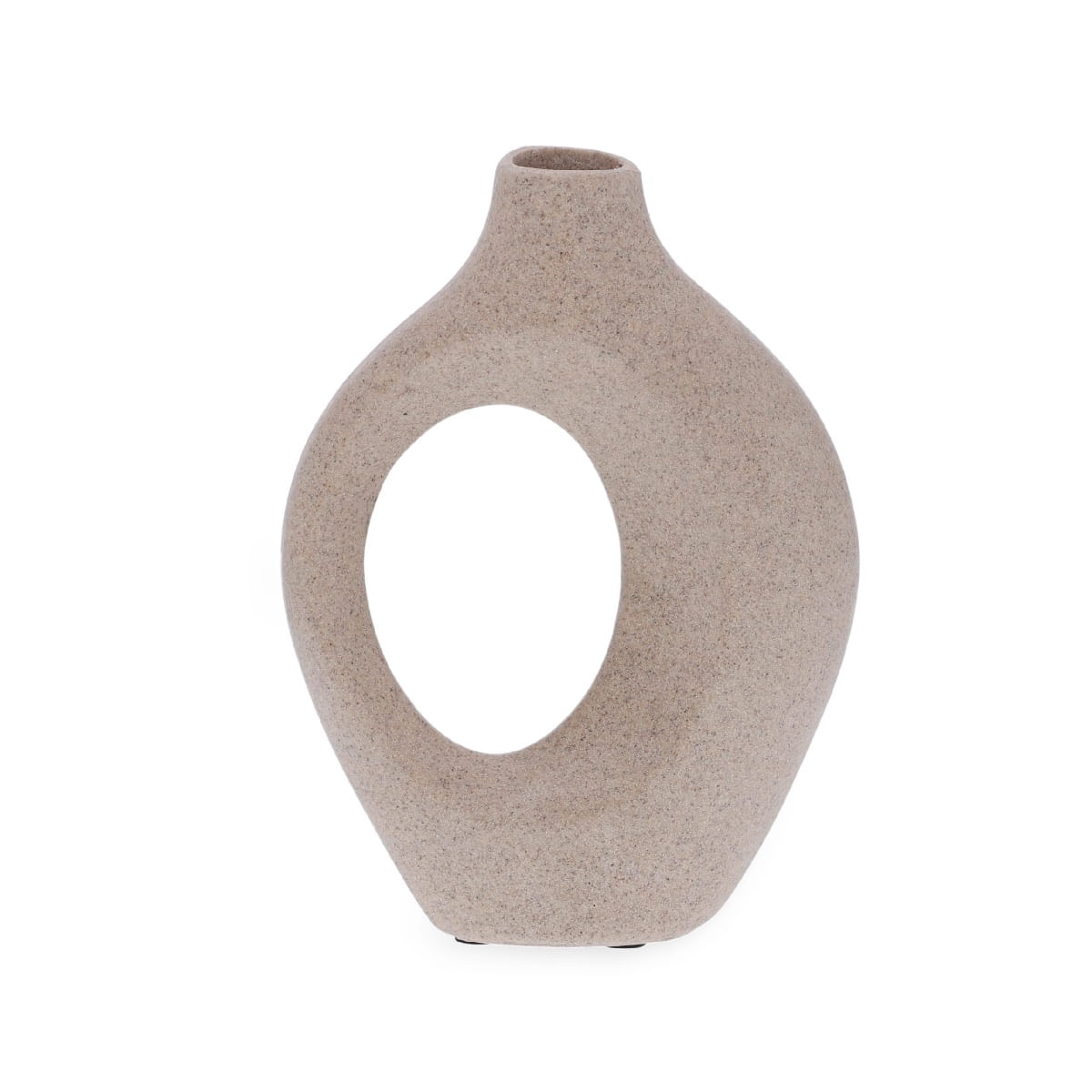 Vaso 22x15,5cm Cinza Mart Presentes