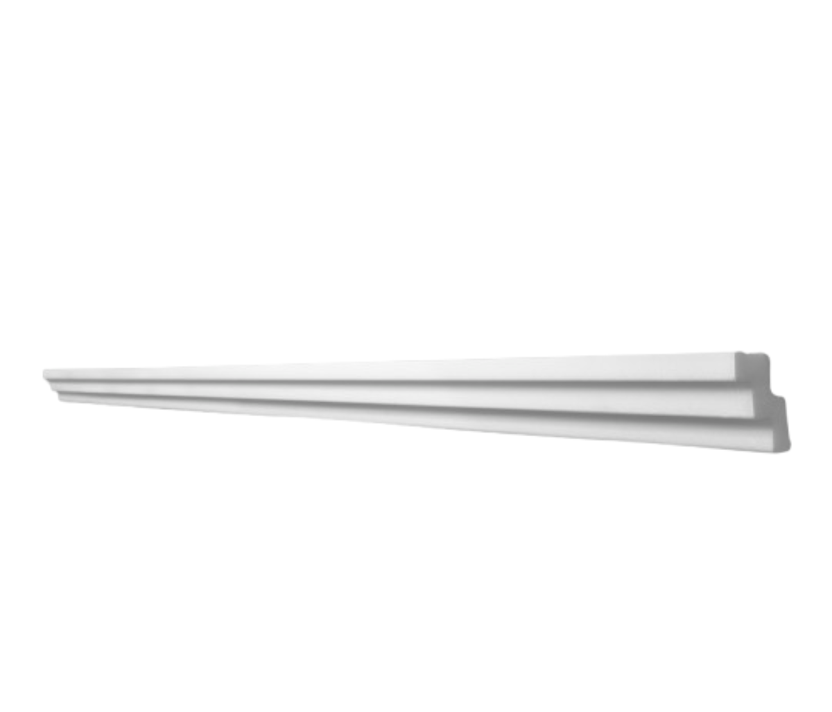 Moldura Teto K1 2x3x200 Branco Gart