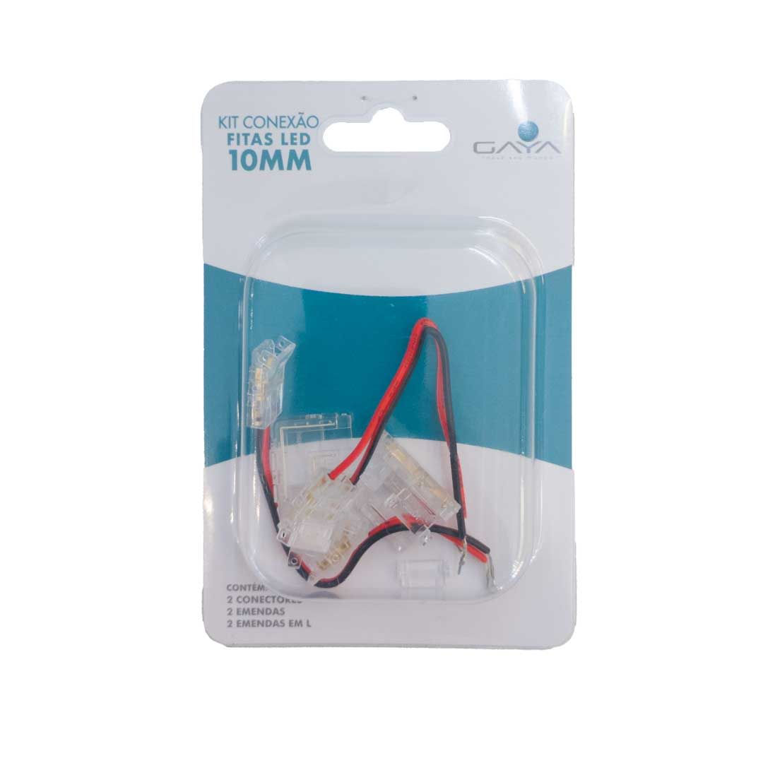 Kit Acessório para Fita 10mm Cob Transparente Gaya
