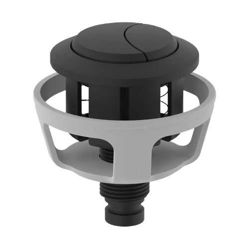 Acionador para Caixa Acoplada Dua Flush Deca Preto Fosco Censi