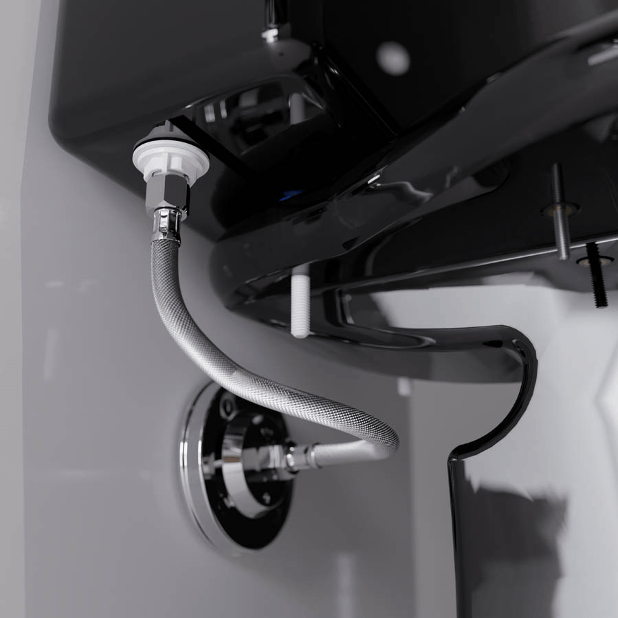 Engate Flexível Inox Cromado 30cm Blukit - Imagem 2