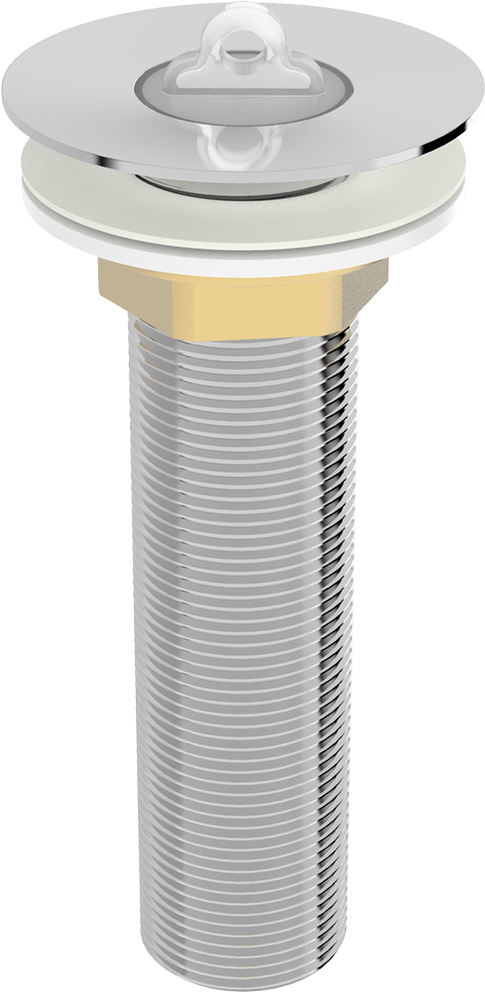 Válvula Escoamento Lavatório Latão 7/8 Cromado Blukit