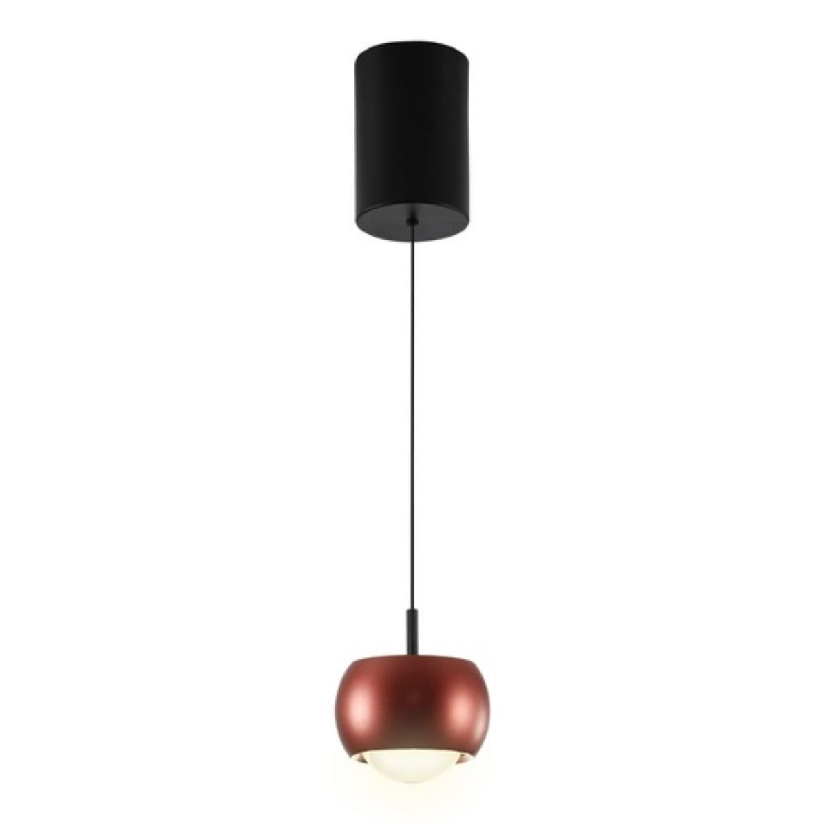 Pendente Led Nina 7W 3000K Vinho Luminatti
