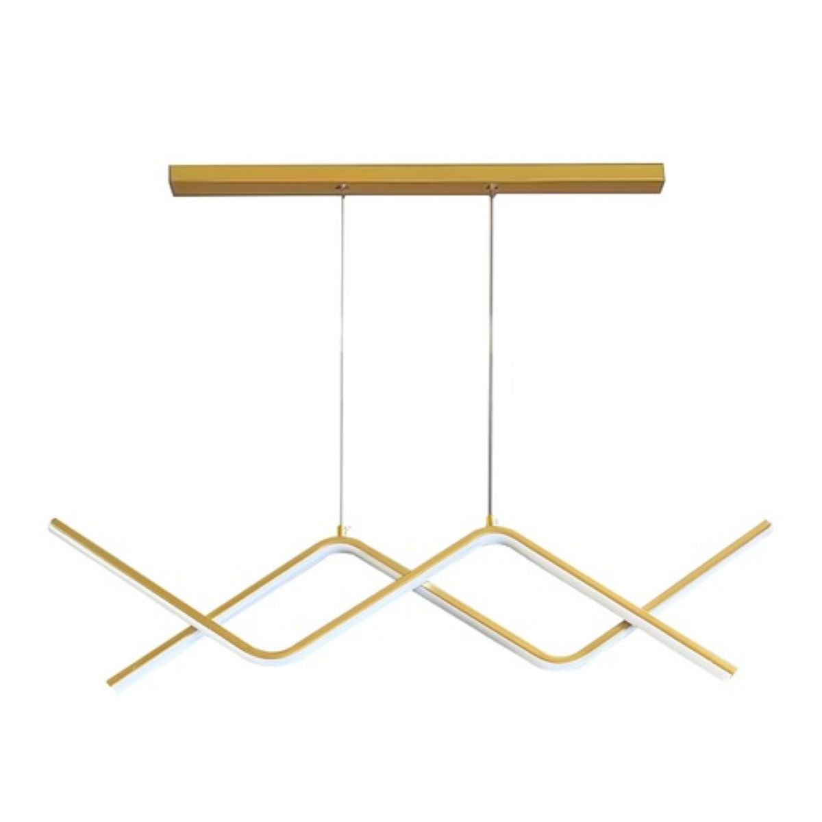 Pendente Led Zyra 31W Dourado Luminatti