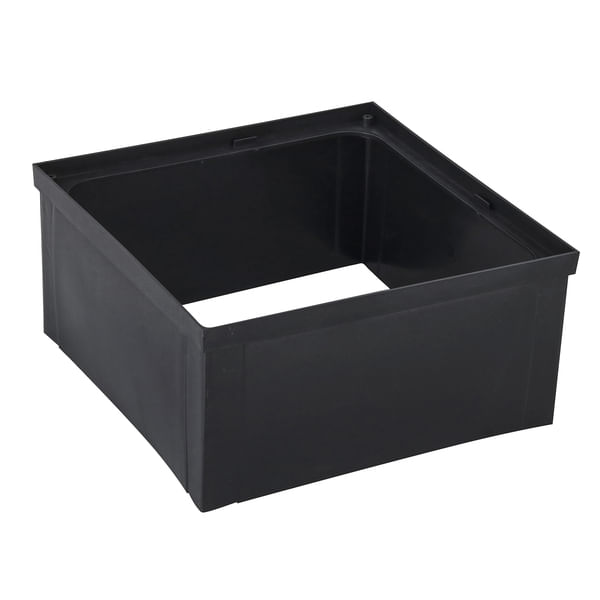 Prolongador para Caixa de Gordura e Inspeção 41x20cm Preto Metasul