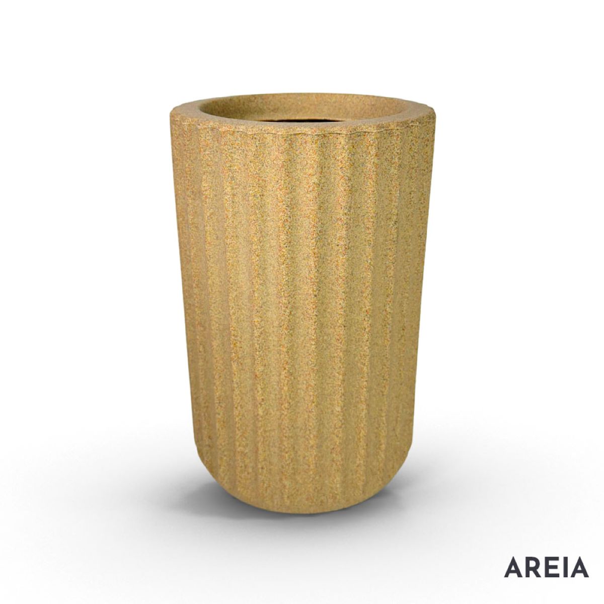 Vaso de Planta Roma N2 Areia Vouga Decor