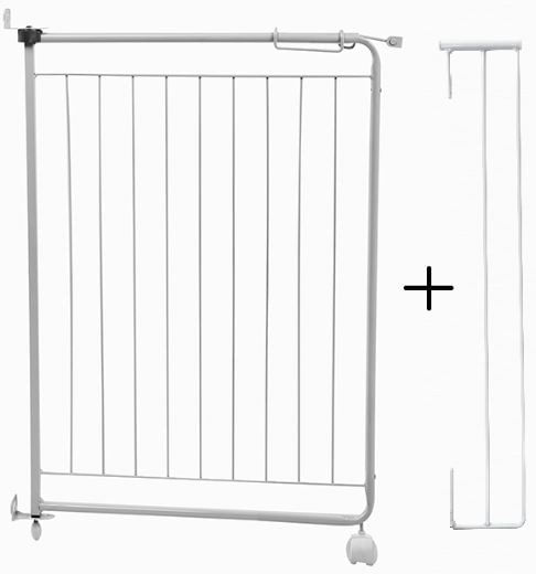 Grade para Porta 70cm com Extensor 12cm Branco Utimil