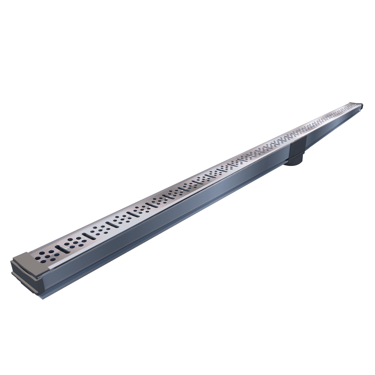 Ralo Linear TopBox 50 0.60 Central Vertical Anodizado