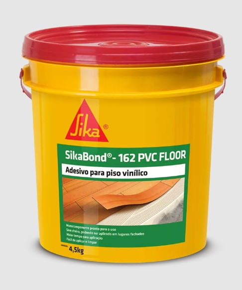 Cola Piso Vinílico SikaBond162 PVC Floor Ambar Sika