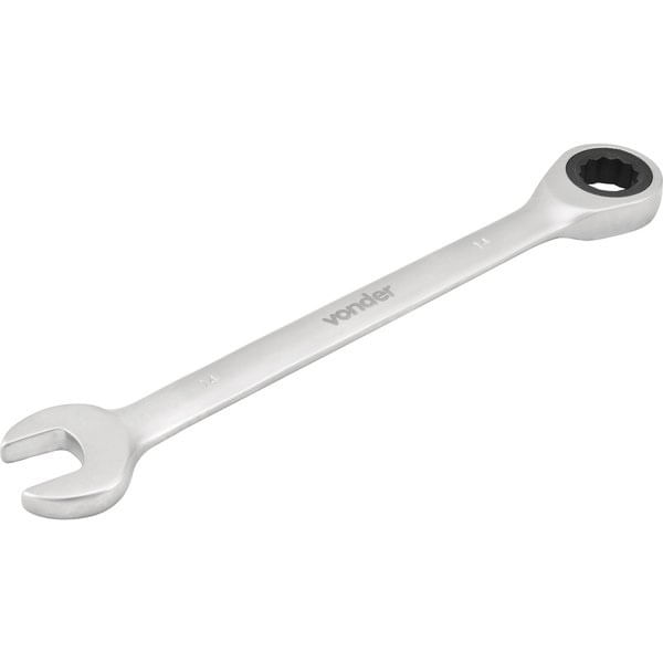 Chave Combinada 12mm com Catraca Cromado Vonder