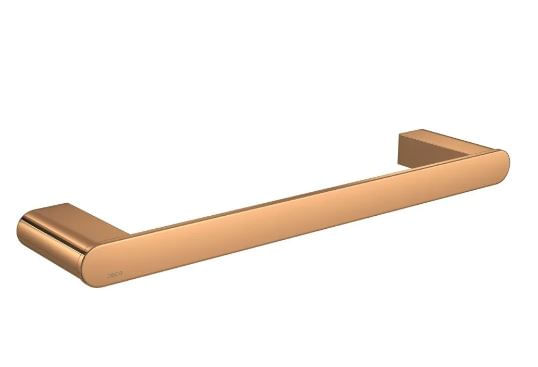 Porta Toalha Barra 30cm Versa 2040 Red Gold Deca Metais