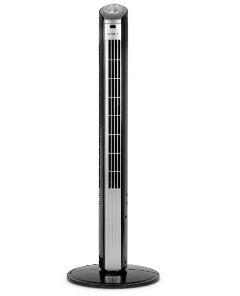 Ventilador de Torre Easy 90cm Preto e Prata 127V Spirit