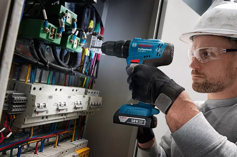 Parafusadeira e Furadeira de Impacto 18V GSB183-LI Bateria Bosch - Imagem 7