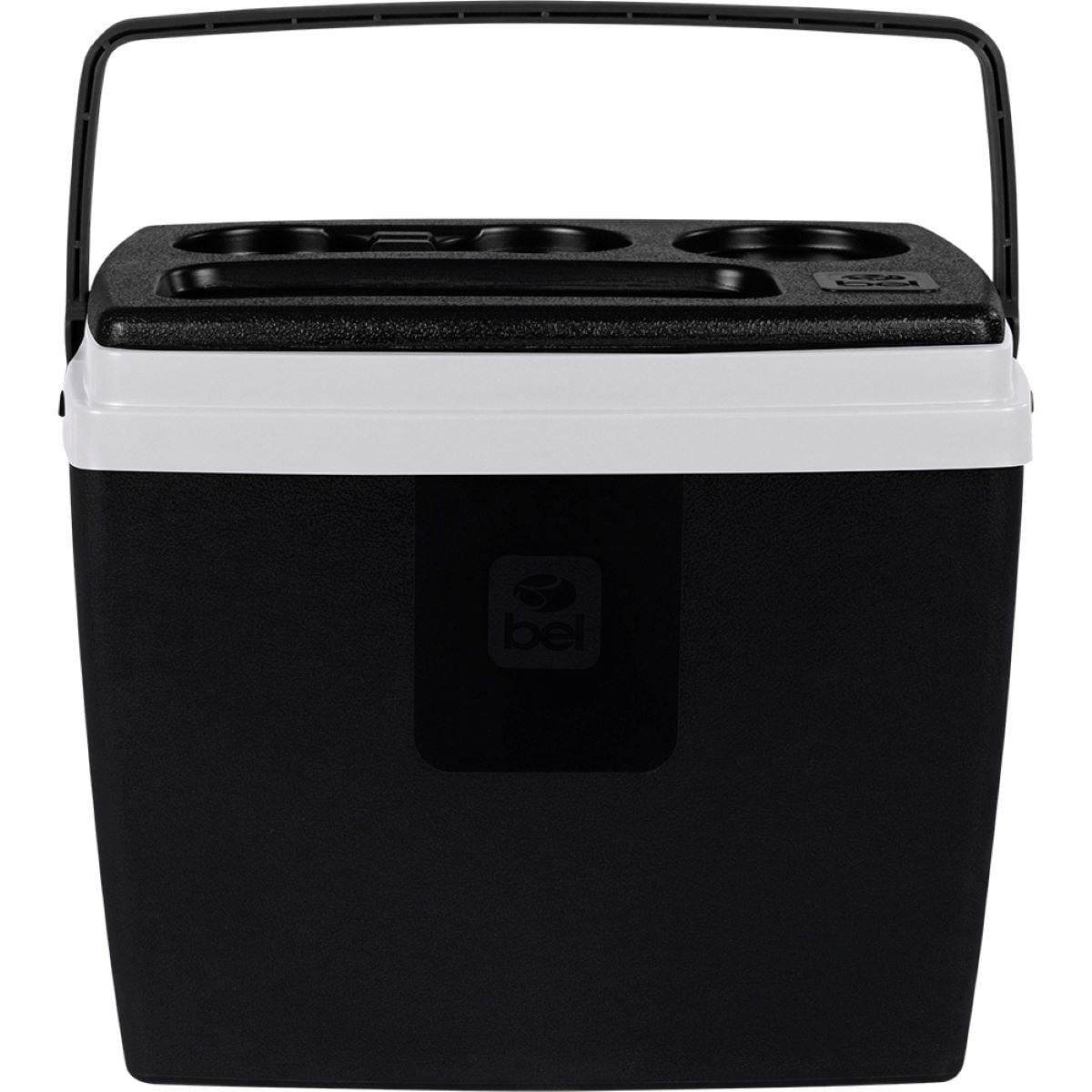 Caixa Térmica Preta e Branco 19 Litros da Belfix