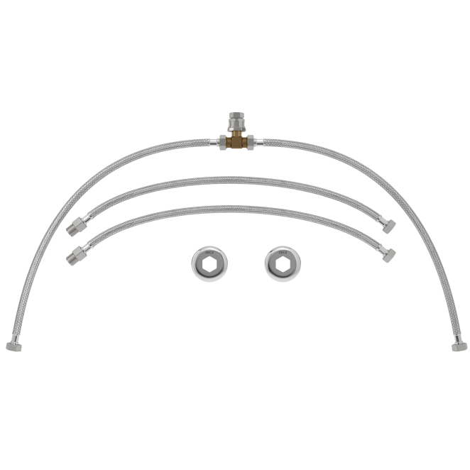 Kit de Instalação para Misturador Versátil Cromado Deca