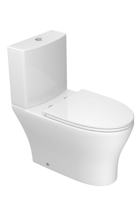 Kit Completo Bacia Acoplada Nova Level Branco Deca