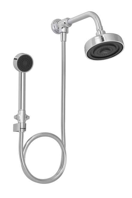 Kit Chuveiro com Desviador Acqua Plus Cromado Deca