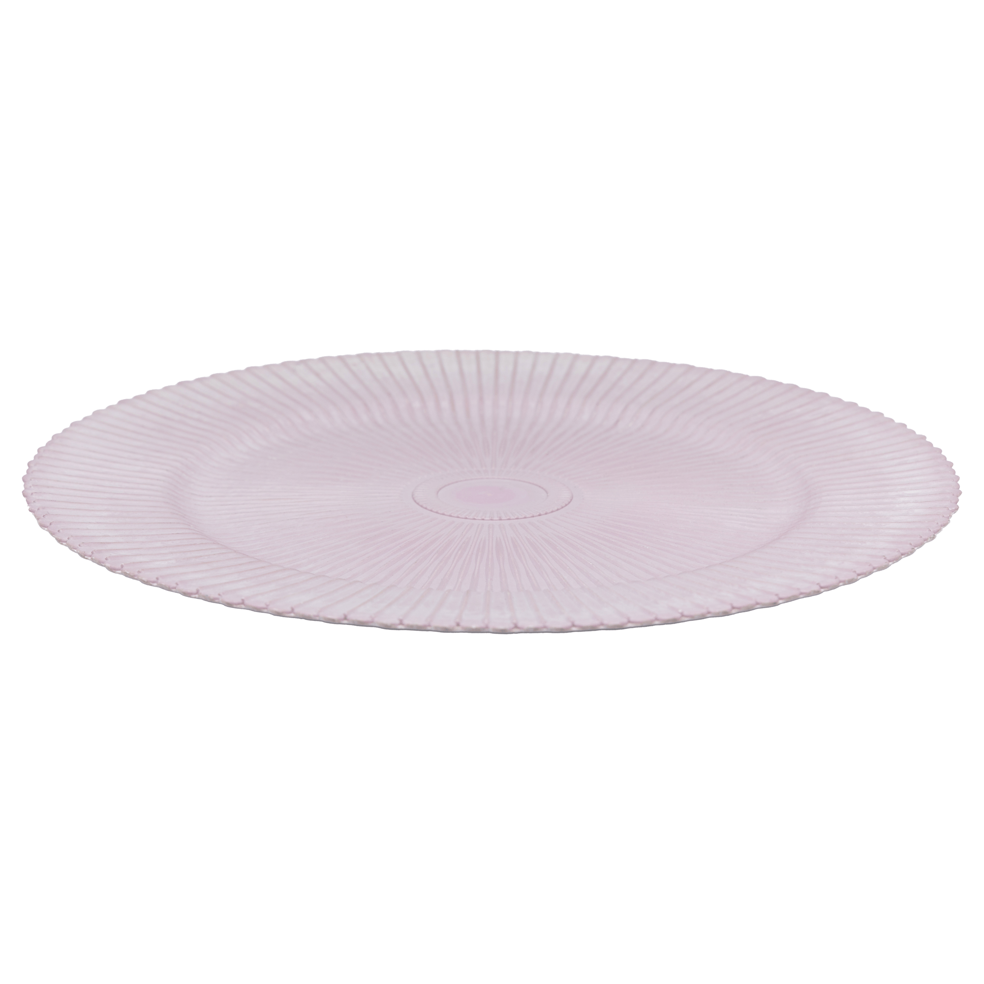 Sousplat em Plástico Ônix 33cm Rosa Lyor - Imagem 2