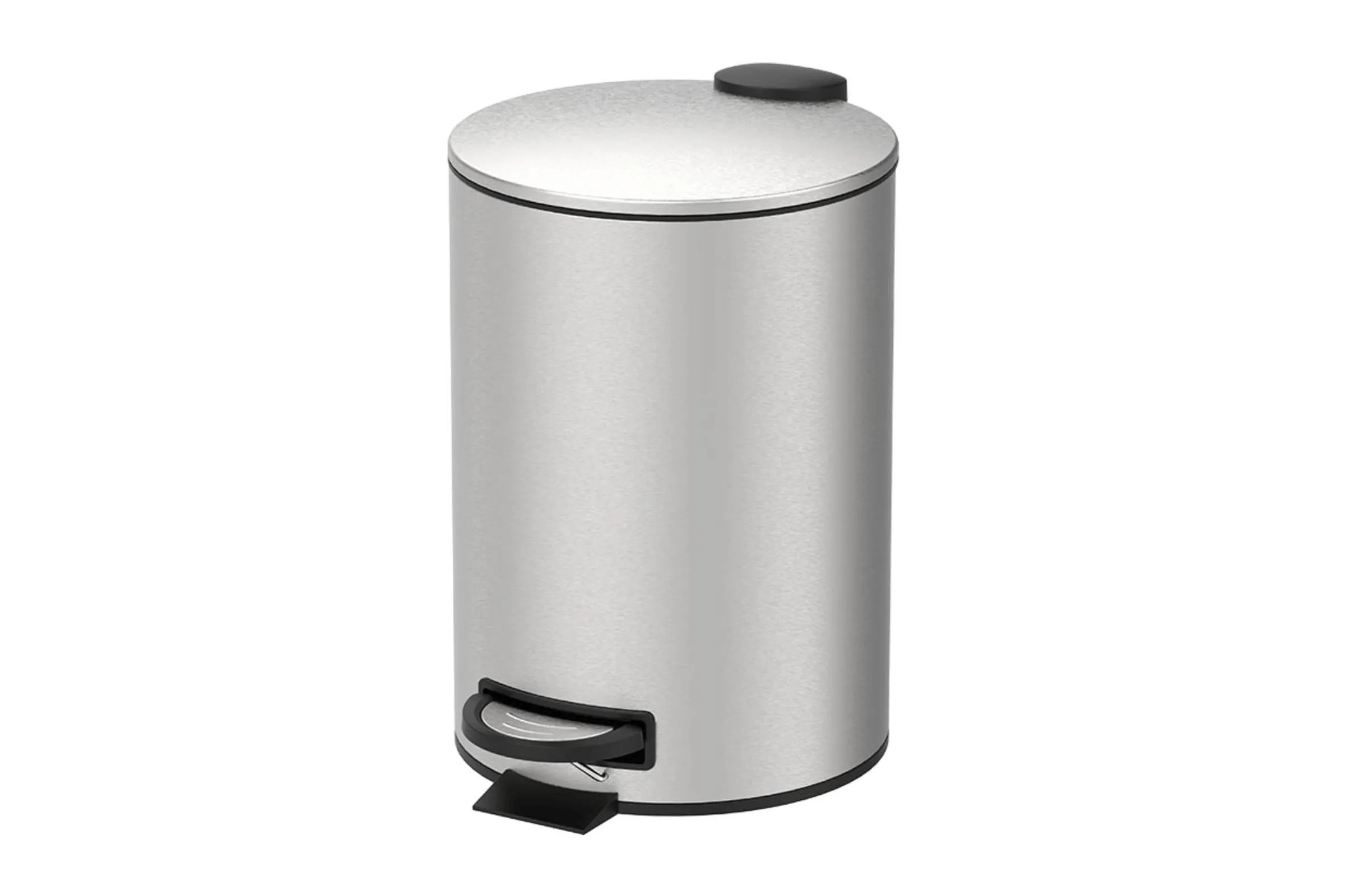 Lixeira com Pedal e Balde Spin 12L Inox Brinox