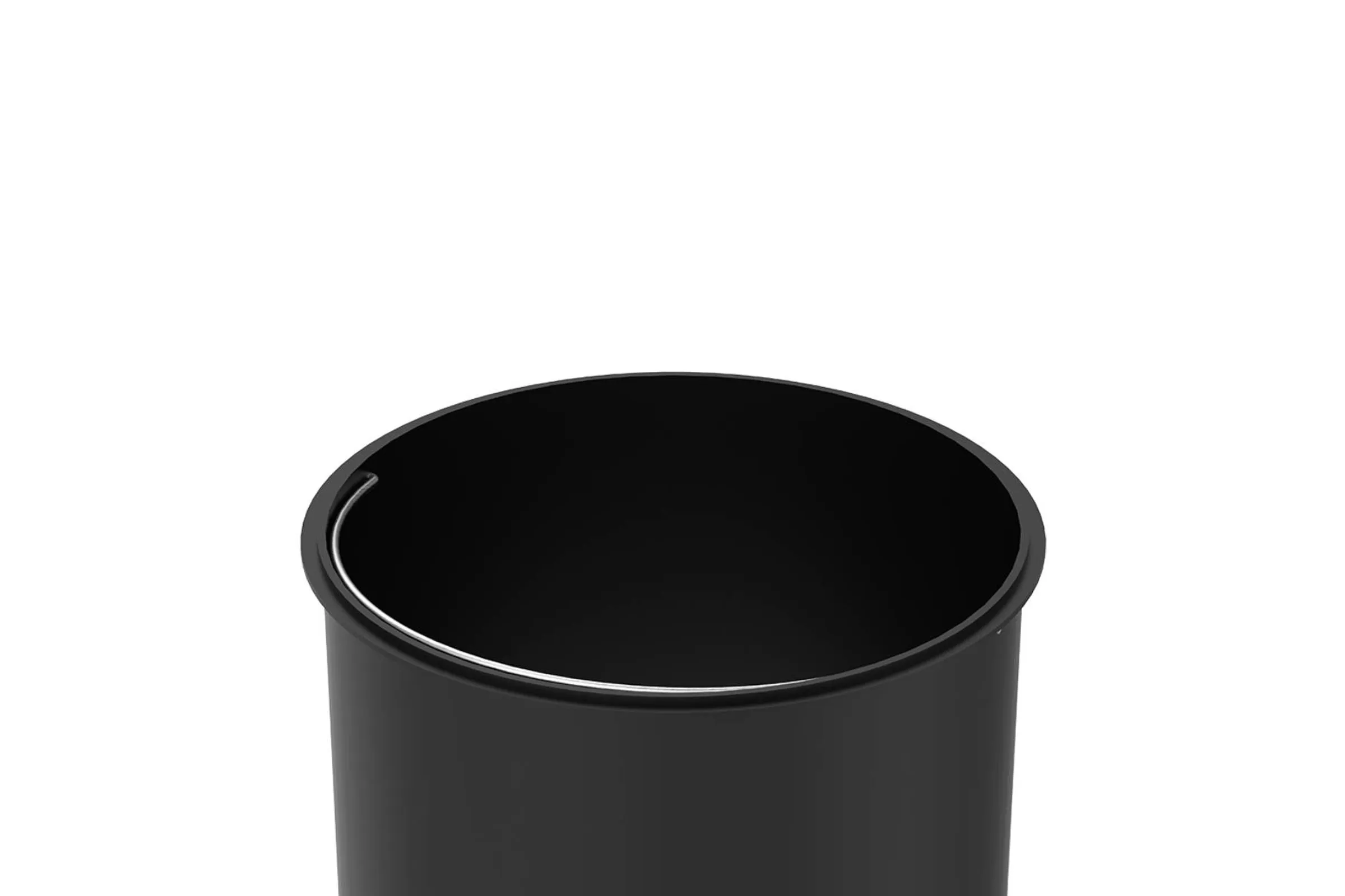 Lixeira com Pedal e Balde Spin 5L Inox Brinox - Imagem 2