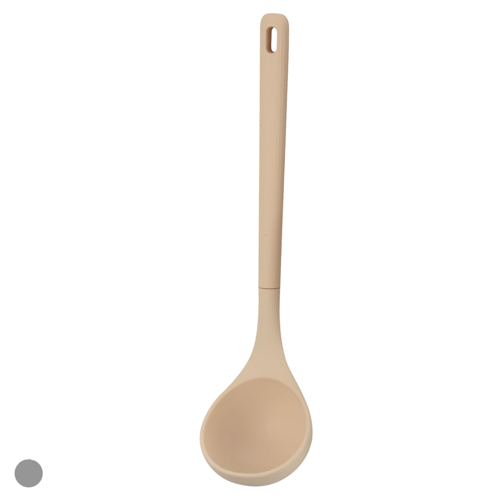 Concha de Silicone 31,5cm Saara Bege Flor Arte