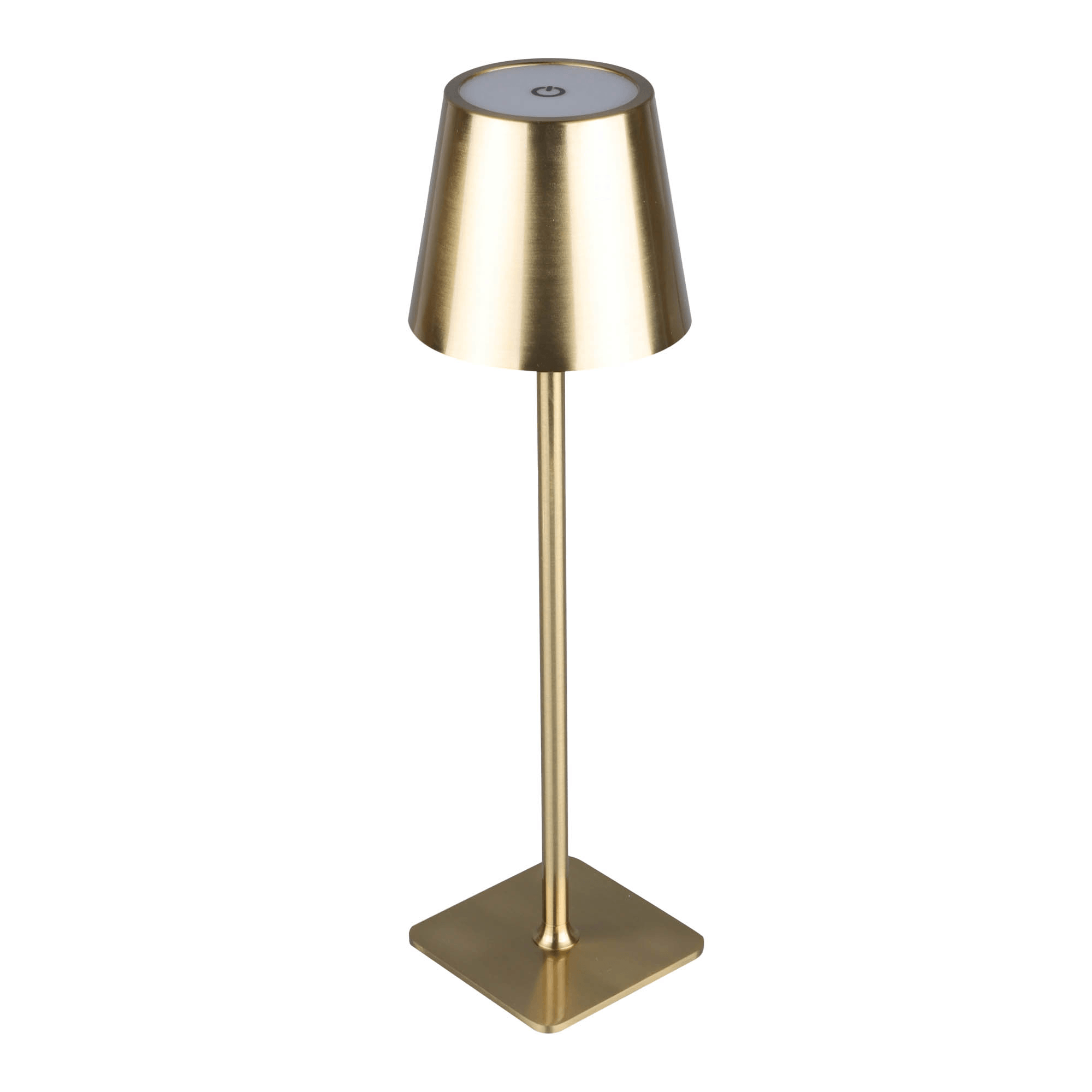 Luminária de Mesa Led 3 Tons USB 38cm Dourado Lyor