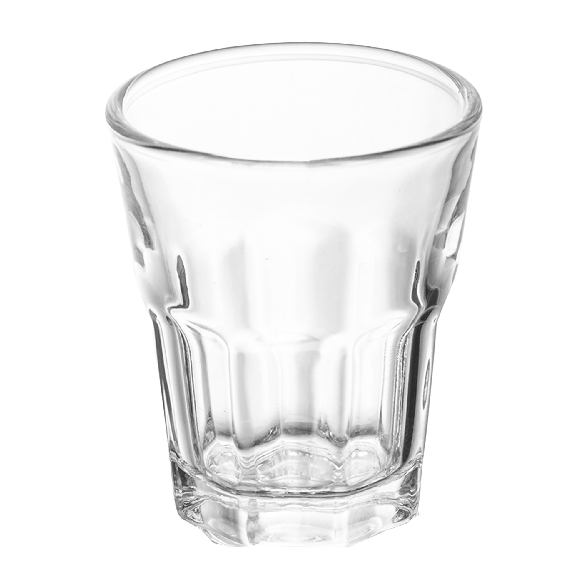 Copo de Vidro Faces 50ml Incolor Lyor