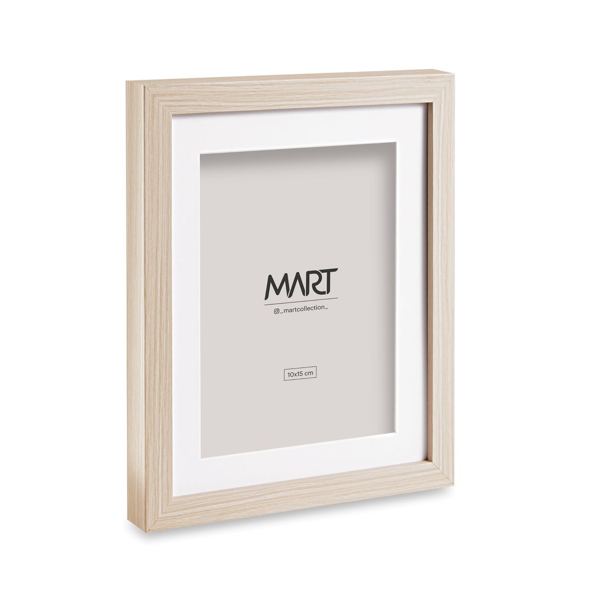 Porta Retrato Mdf 10x15cm Bege Mart Presente