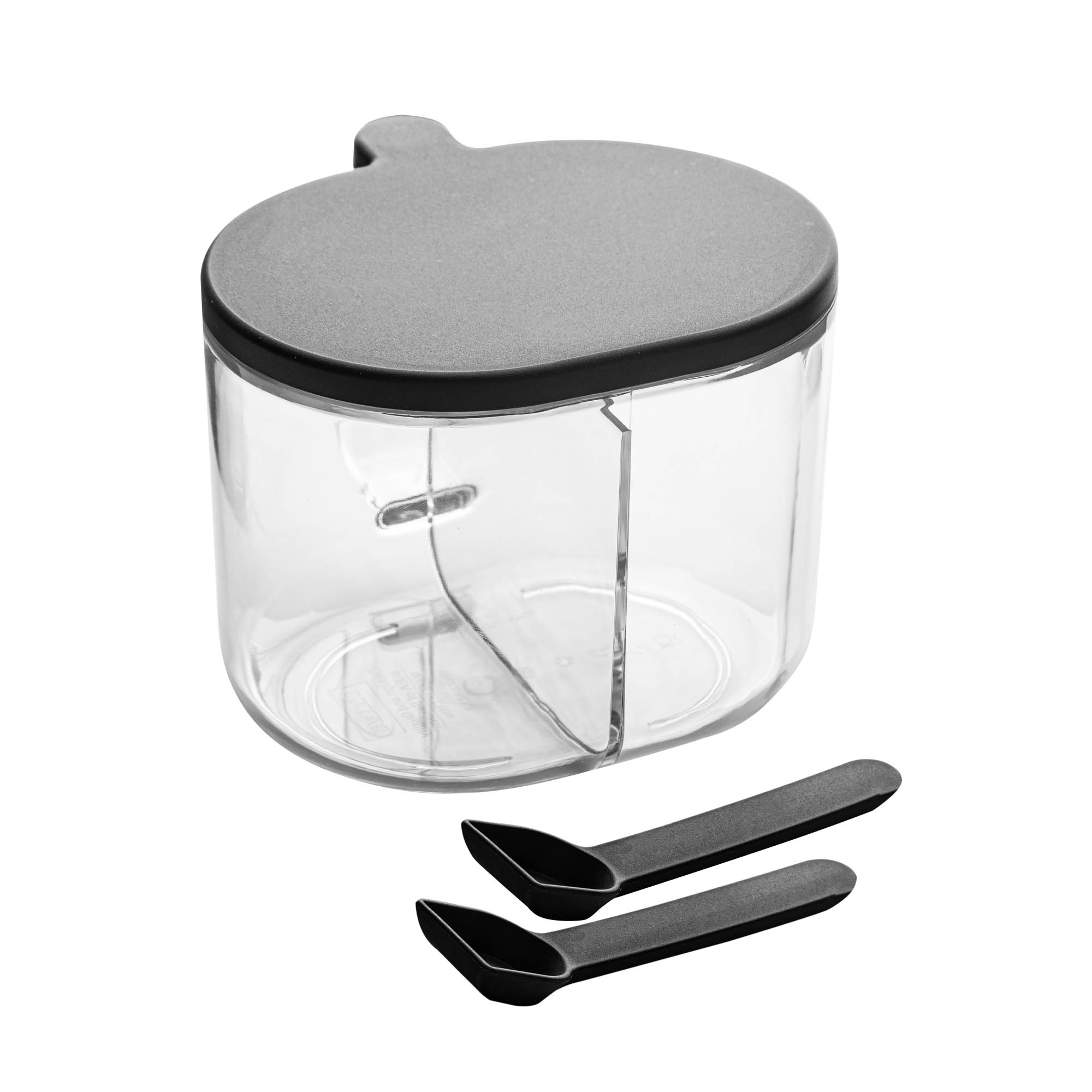 Porta Tempero com Divisória My Box Incolor Lyor