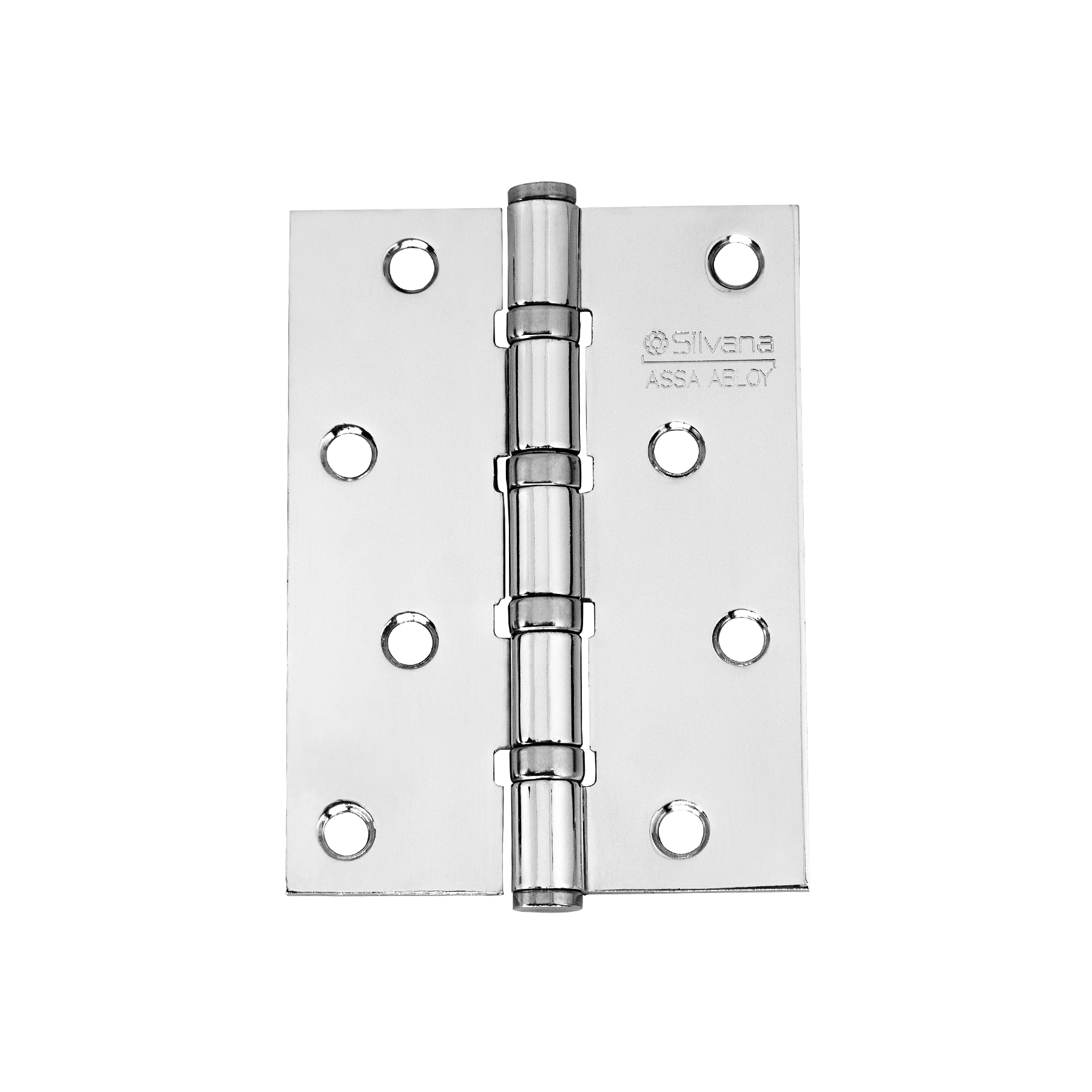 Kit 3 Dobradicas 891 com Rolamento 4x3" Cromado Silvana