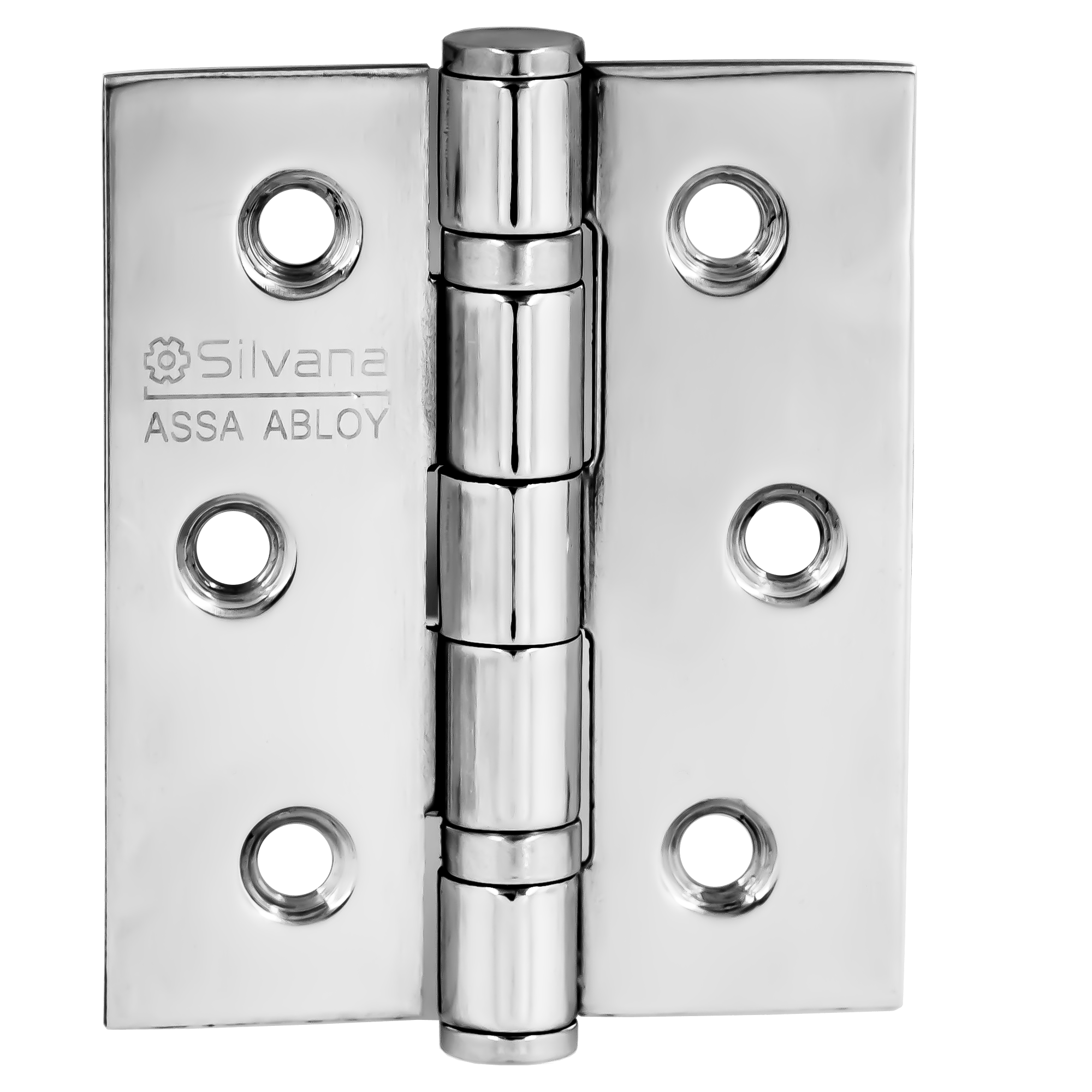 Kit 3 Dobradiças 882 3x2,5" Inox Polido Silvana