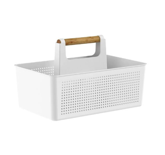 Organizador Multiuso Flow 8L Branco Martiplast