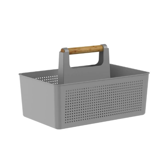 Organizador Multiuso Flow 8L Chumbo Martiplast