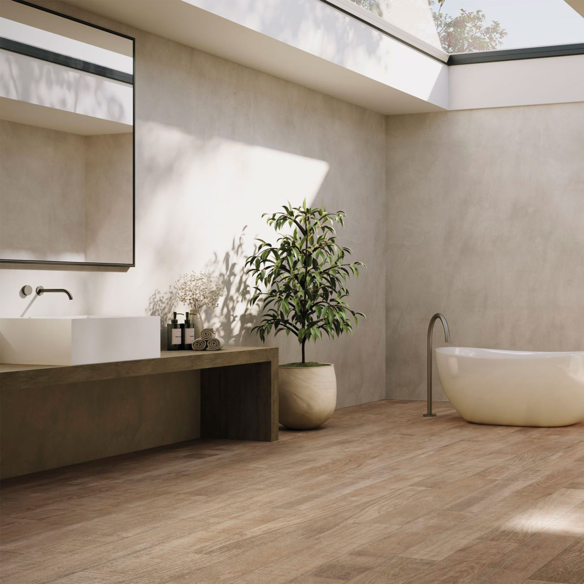 Porcelanato 45X120 Arca Nordic Graffi Mate Retificado Portobello - Imagem 6