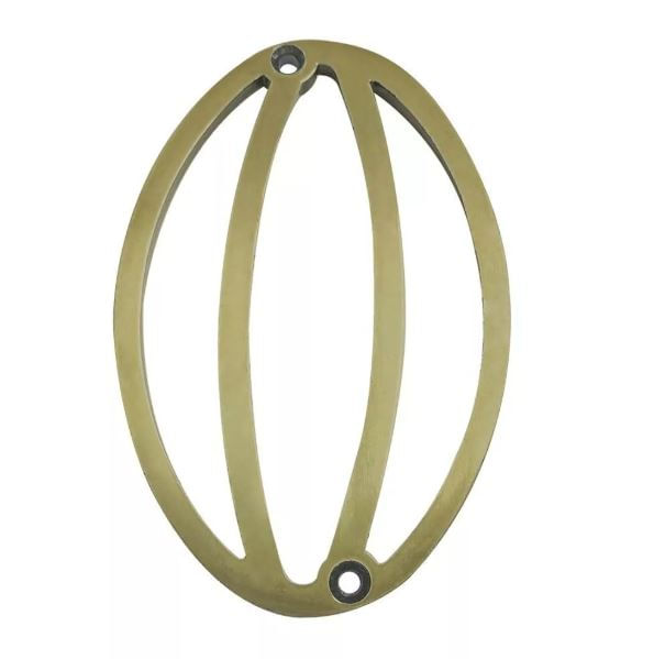 Número Residencial 0 em Zamac Oxidado Silvana