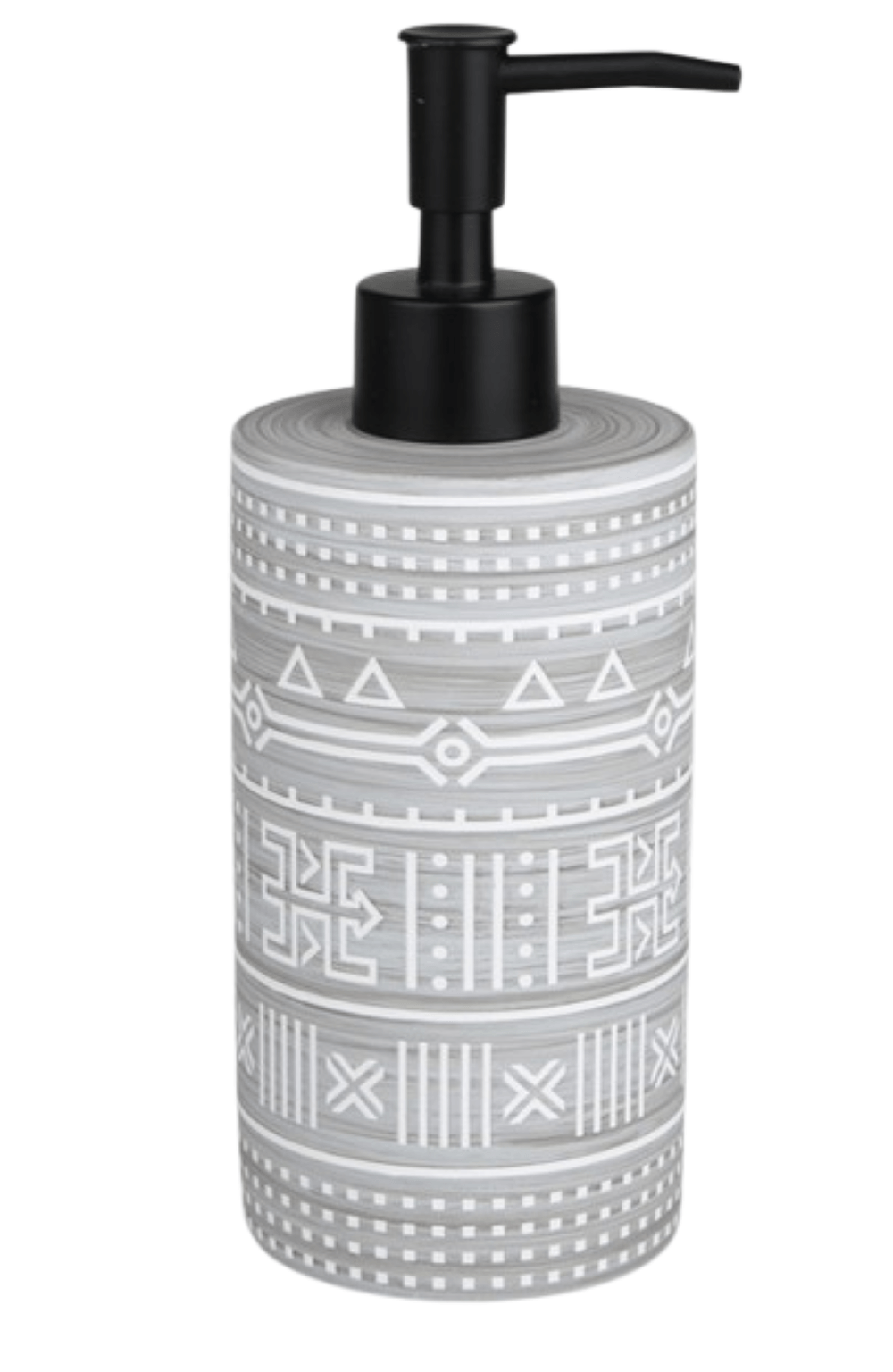 Porta Sabonete Líquido Poliresina Cinza Kobe