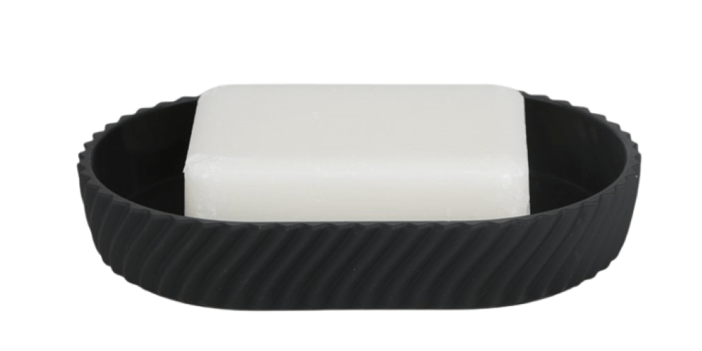 Saboneteira ABS Preto Kobe