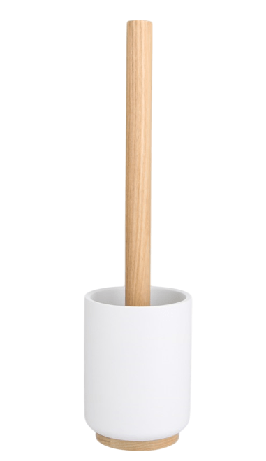 Escova Sanitária Poliresina Off white Kobe